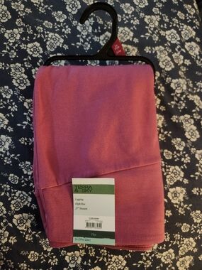 Terra & Sky Meadow Mauve High-Rise Leggings - Women's 2X (20w-22w)
